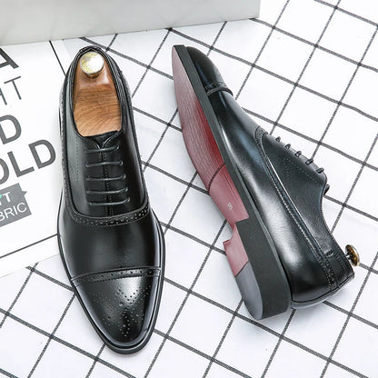 Refined classic brogue Oxford shoes for men | Oxford Royal -2