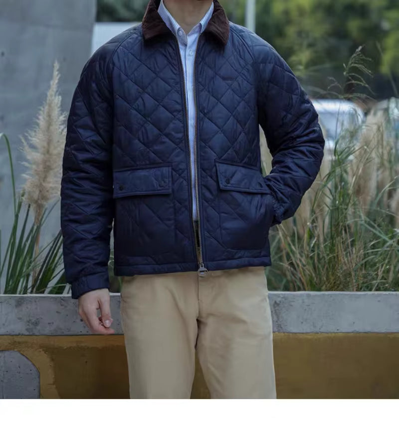 Quilted casual everyday jacket for men | Harbour -11