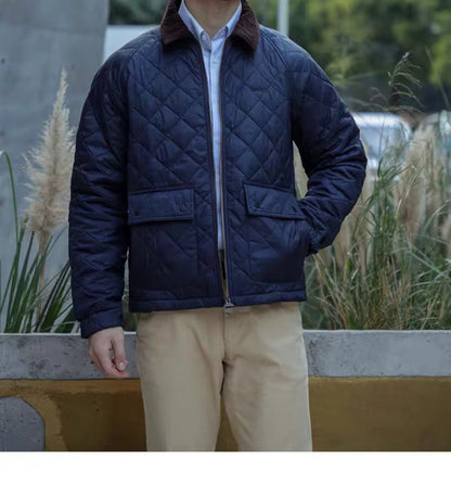 Quilted casual everyday jacket for men | Harbour -11