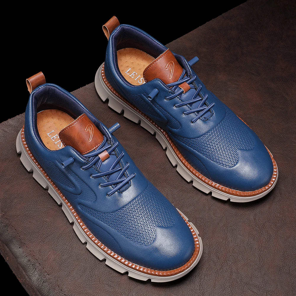 Structured Lace Up Sneakers Modern for Men | Grant