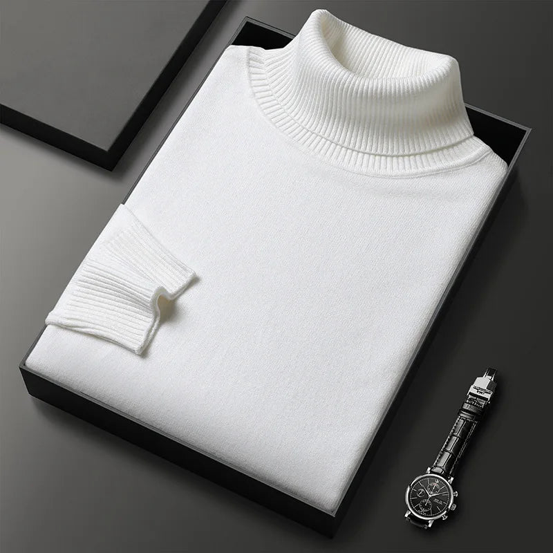 Classic Turtleneck Sweater Cozy for Men | Lucien