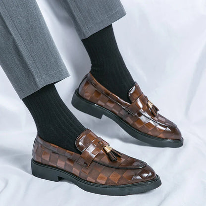Classic leather slip-on loafers for men | Lorenzo - 3