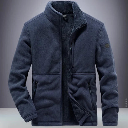 Warm everyday casual fleece jacket for men | SummitShield -2