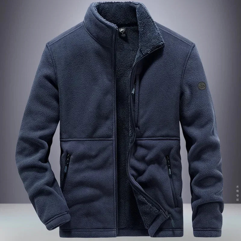 Warm lightweight fleece jacket for men | SummitShield - 2
