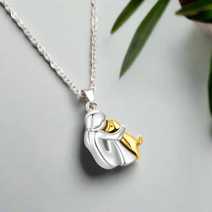 Classic everyday lucky dog pendant necklace for women | Charlie -5