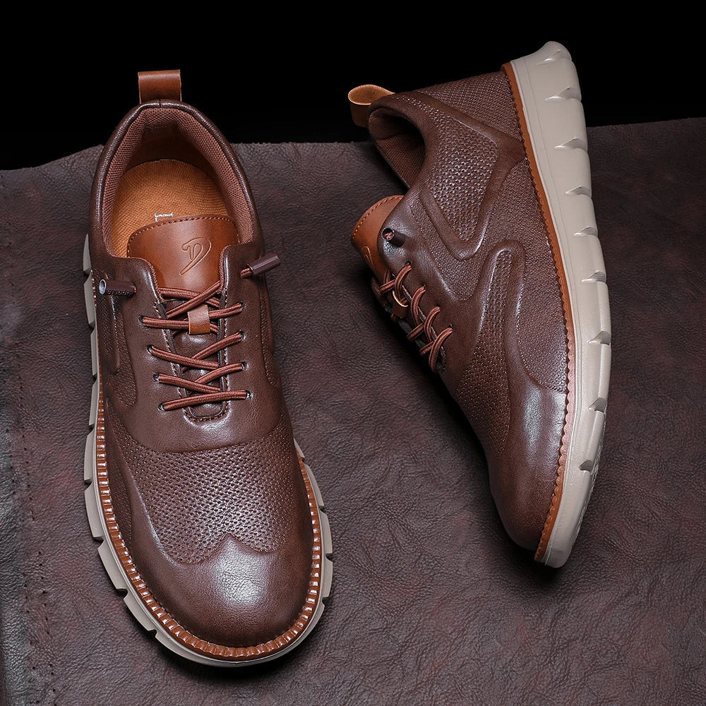 Structured Lace Up Sneakers Modern for Men | Grant