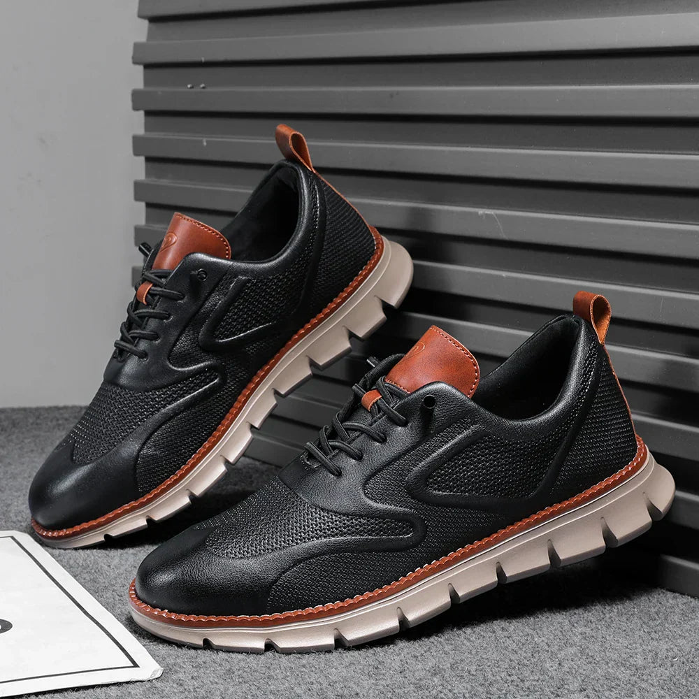 Structured Lace Up Sneakers Modern for Men | Grant