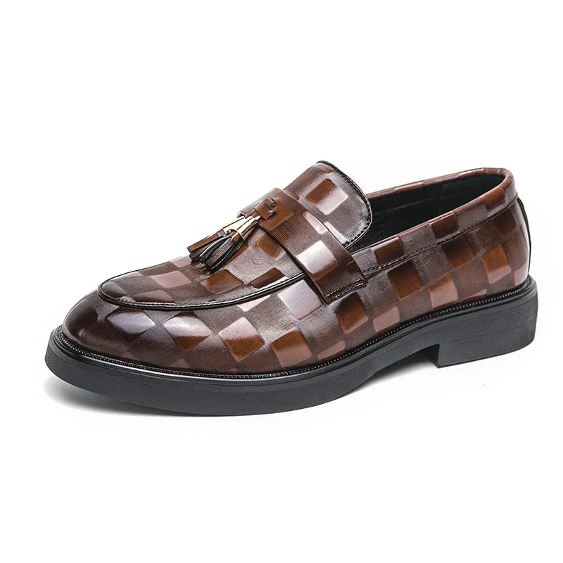 Classic leather slip-on loafers for men | Lorenzo - 8