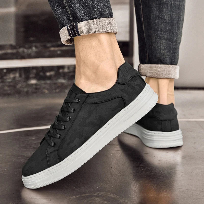 Classic leather casual trainers for men | Canyon - 4