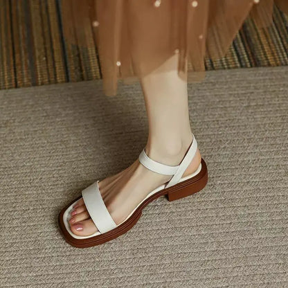 Lightweight everyday flat sandals for women | Hester -7