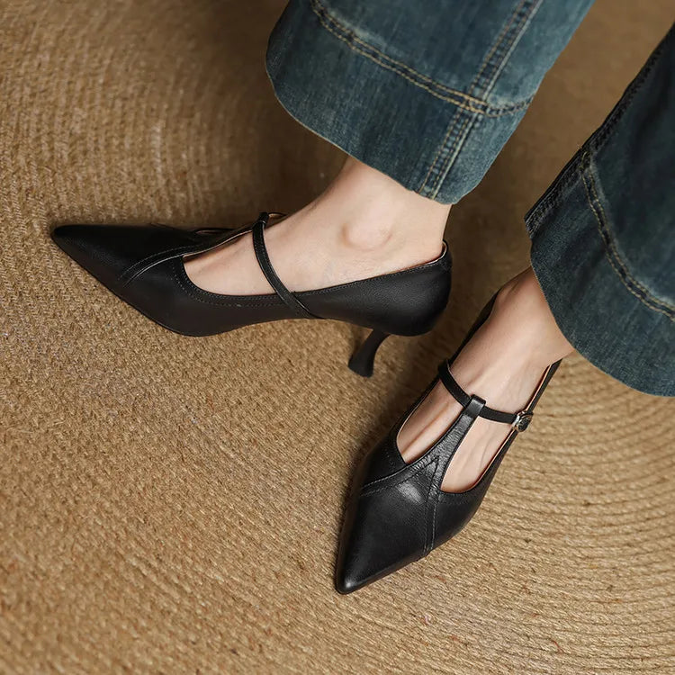 Elegant block-heel evening heels for women | Lorena - 13