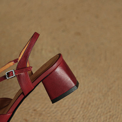 Elegant block-heel evening heels for women | Cecelia - 6