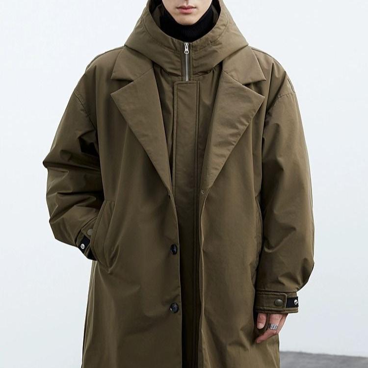 Elegant longline tailored overcoat for women - 5