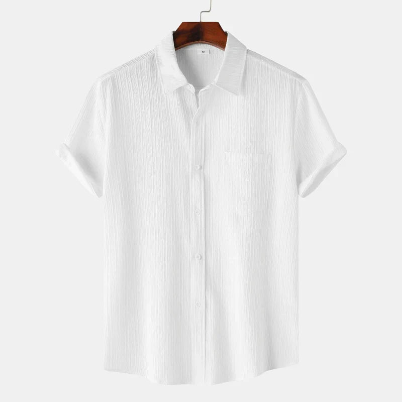 Breathable linen everyday shirt for men | Coastal - 9