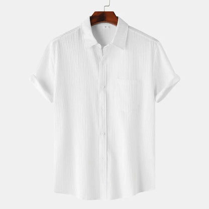 Breathable linen everyday shirt for men | Coastal - 9
