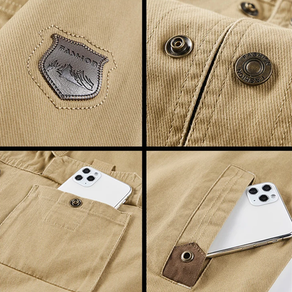 Classic Multi Pocket Field Jacket Stylish For Men | Brixton