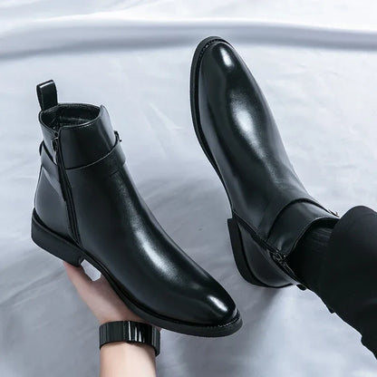 Classic leather chelsea boots for men | Sergio - 21
