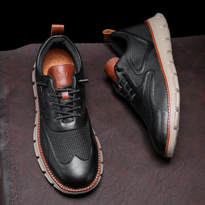 Structured Lace Up Sneakers Modern for Men | Grant