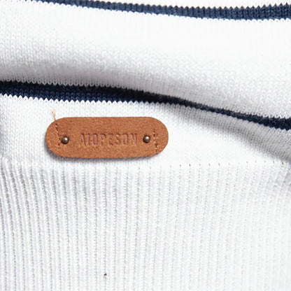 Striped Crew Neck Sweater Cozy For Men | Almeric