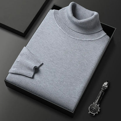 Classic Turtleneck Sweater Cozy for Men | Lucien