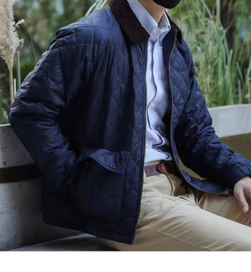 Quilted casual everyday jacket for men | Harbour -10