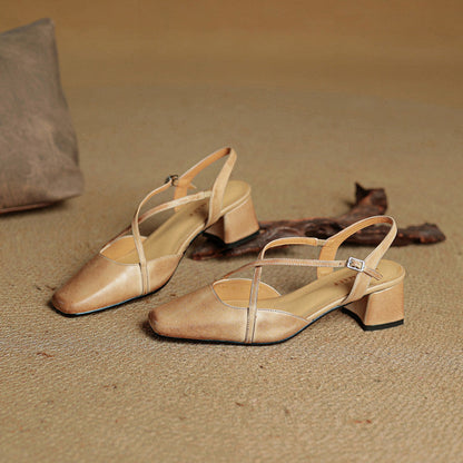 Elegant block-heel evening heels for women | Cecelia - 14