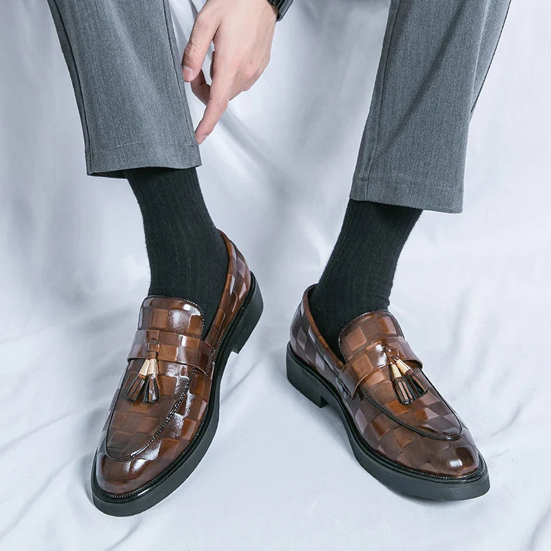 Classic leather slip-on loafers for men | Lorenzo - 2