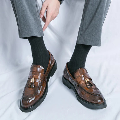 Classic leather slip-on loafers for men | Lorenzo - 2