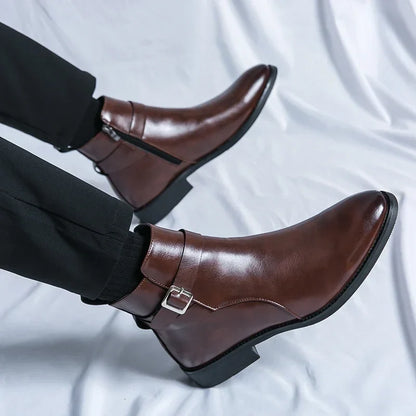 Classic leather chelsea boots for men | Sergio - 10