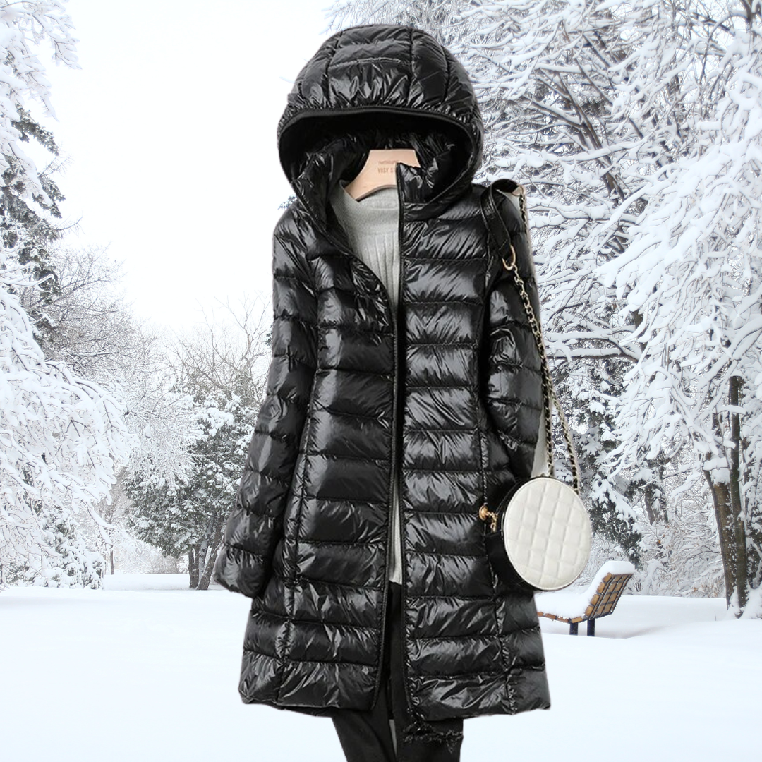 Lightweight Hooded Puffer Coat Stylish For Women | Arlena