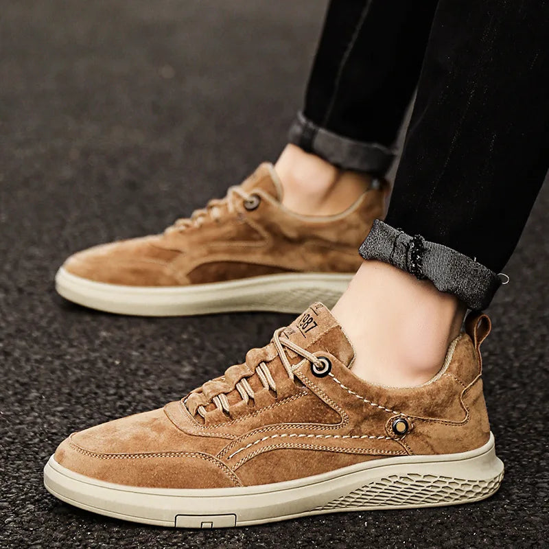 Classic suede casual trainers for men | 1987 - 17