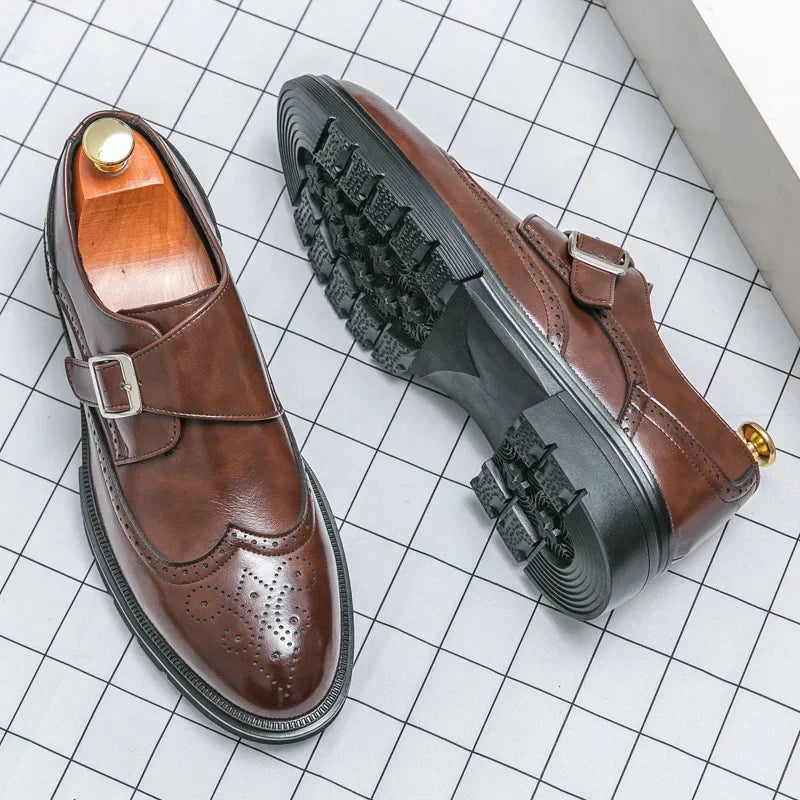 Classic buckle dress shoes for men | Sarto - 8