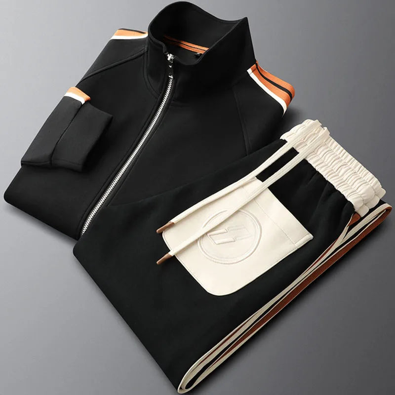 Tailored Zip Up Tracksuit Set Trendy For Men | Arlen