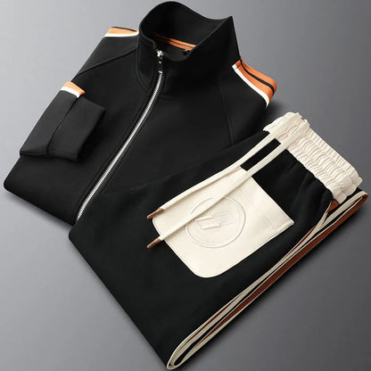 Tailored Zip Up Tracksuit Set Trendy For Men | Arlen