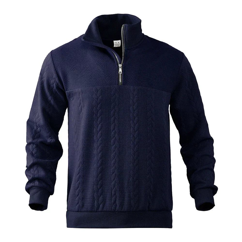 Quarter Zip Sweatshirt Trendy for Men | Bennett
