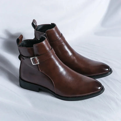 Classic leather chelsea boots for men | Sergio - 2