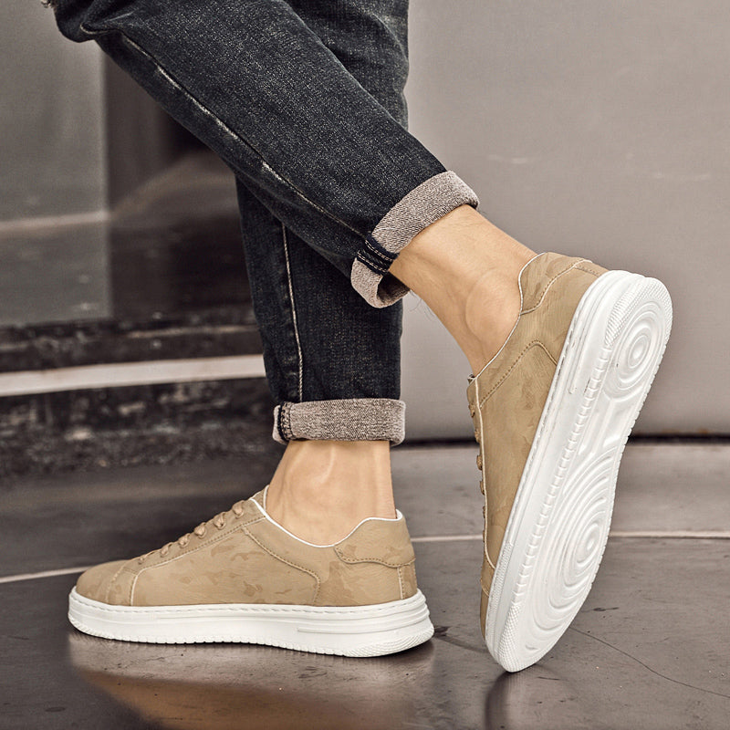 Classic leather casual trainers for men | Canyon - 9