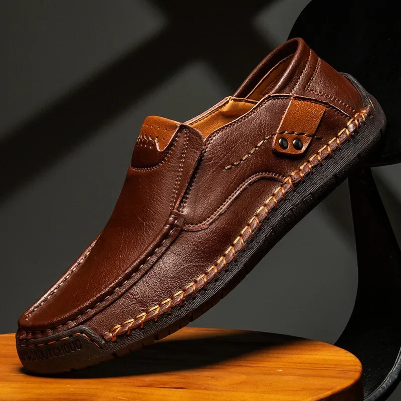 Classic Slip On Loafers Refined For Men | Taviano