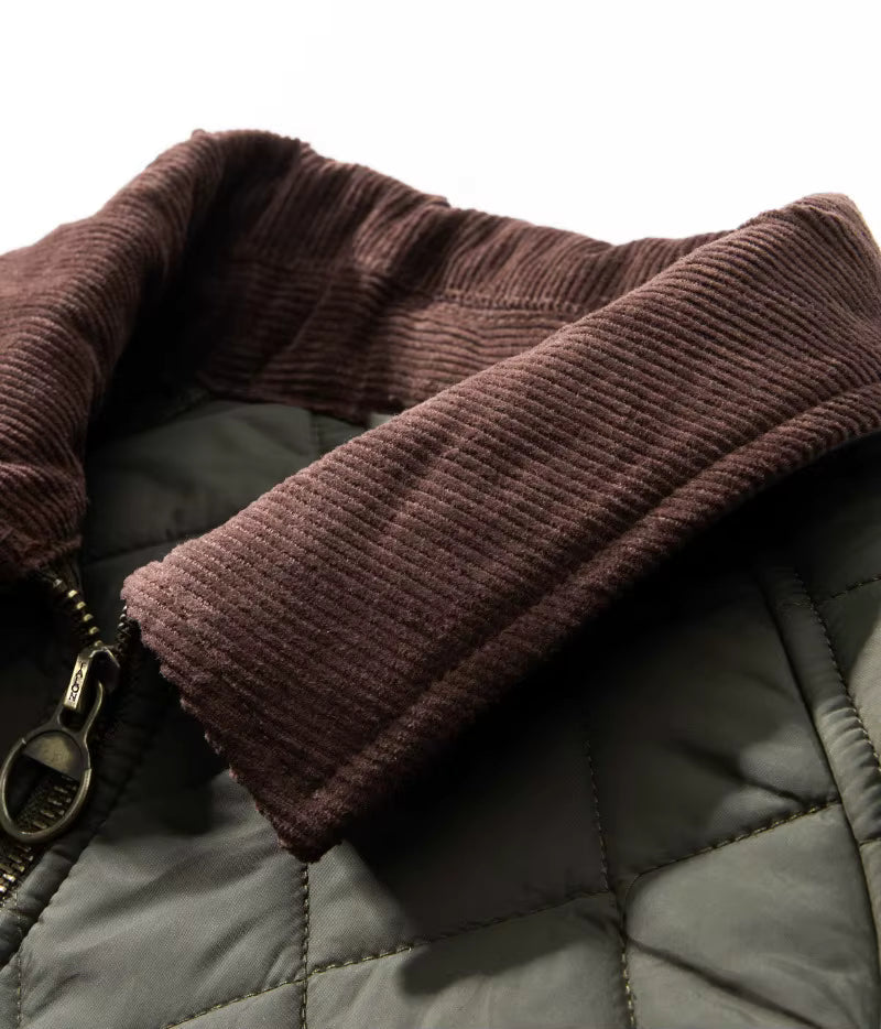 Quilted casual everyday jacket for men | Harbour -4