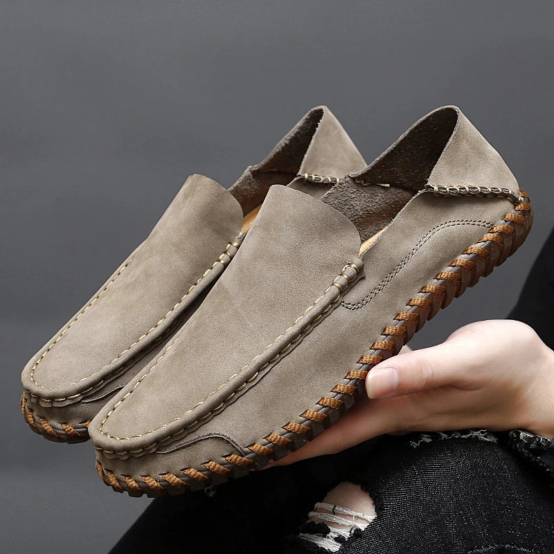 Classic leather slip-on loafers for men | Bennett - 3