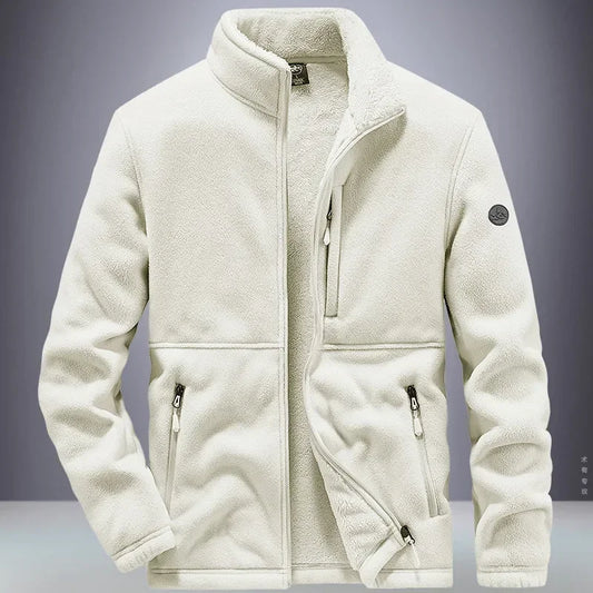 Warm lightweight fleece jacket for men | SummitShield - 1
