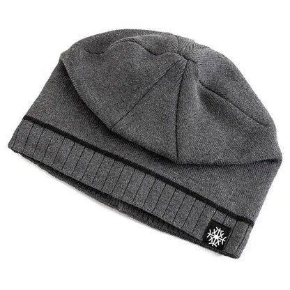 Warm casual everyday knitted winter beanie for men -4