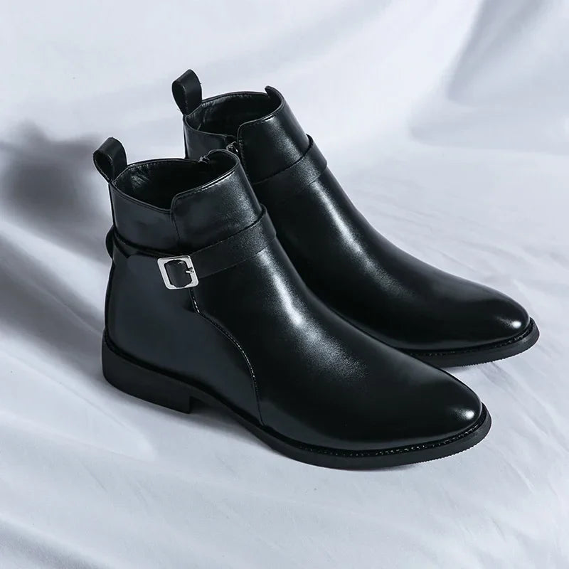 Classic leather chelsea boots for men | Sergio - 20