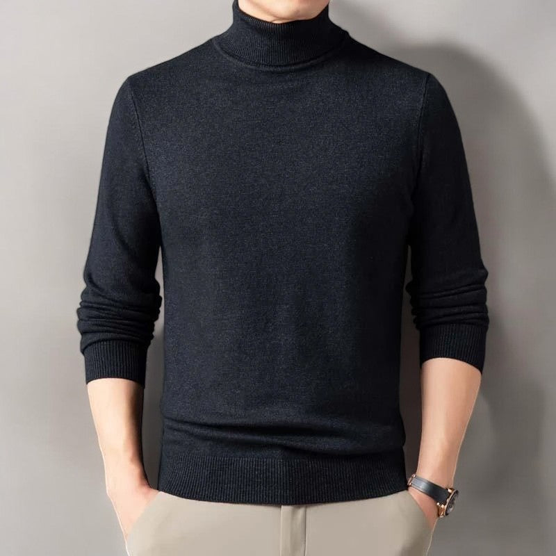 Classic Turtleneck Sweater Cozy for Men | Lucien