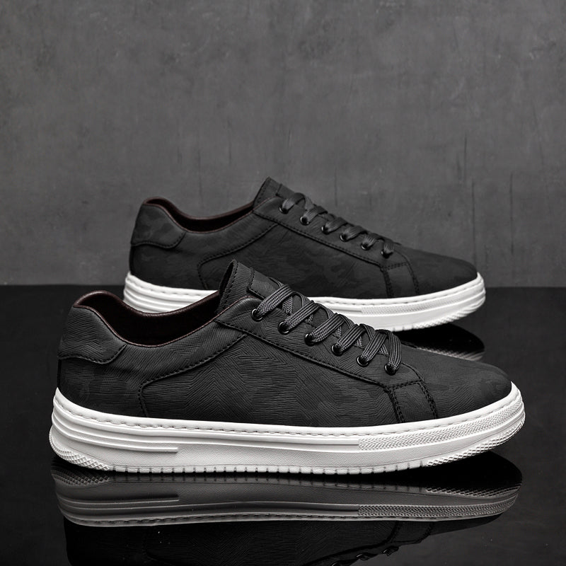 Classic leather casual trainers for men | Canyon - 2
