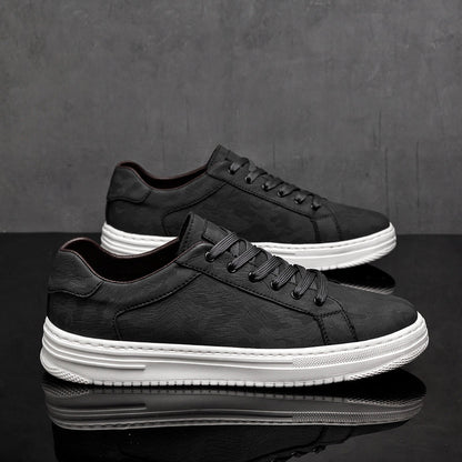 Classic leather casual trainers for men | Canyon - 2
