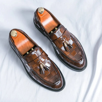 Classic leather slip-on loafers for men | Lorenzo - 7