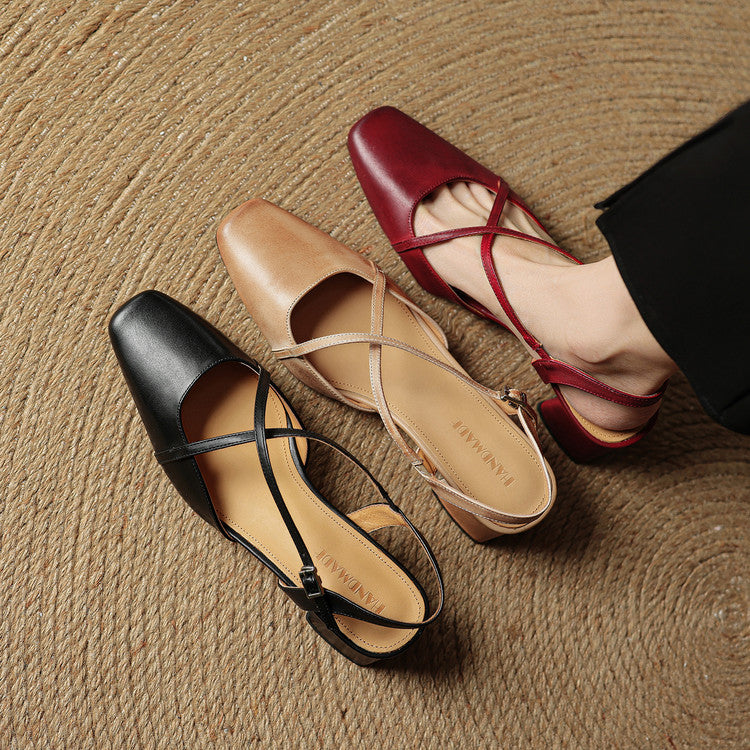 Elegant block-heel evening heels for women | Cecelia - 16