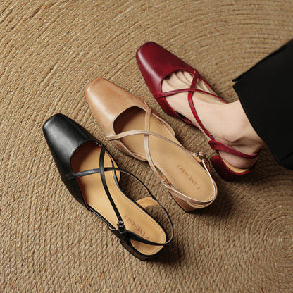 Elegant block-heel evening heels for women | Cecelia - 16