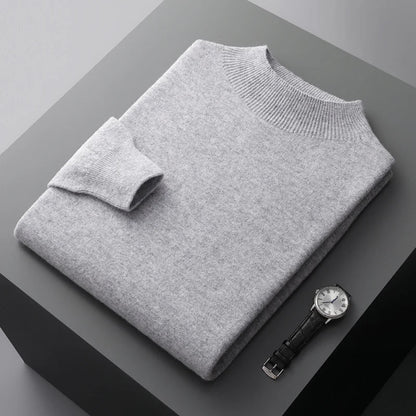 Soft crew-neck knit sweater for men | TomHollinger -2